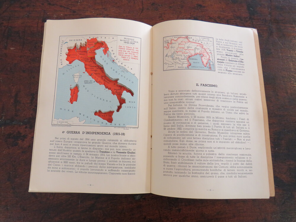 G. MALINVERNO. Atlantino storico della Indipendenza d’Italia.