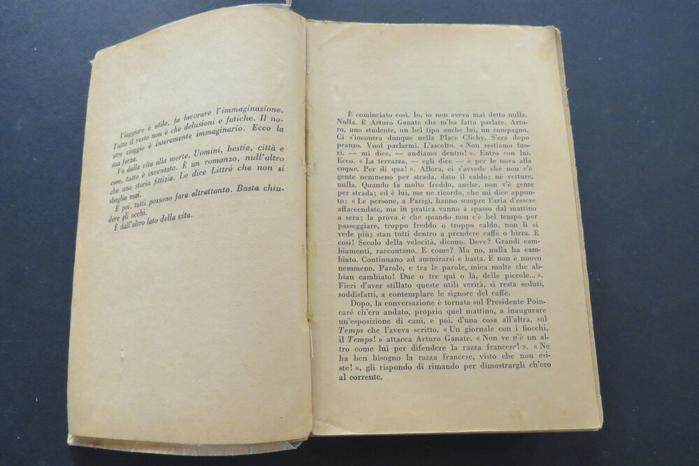 LOUIS-FERDINAND CÉLINE. Viaggio al termine della notte. Romanzo.