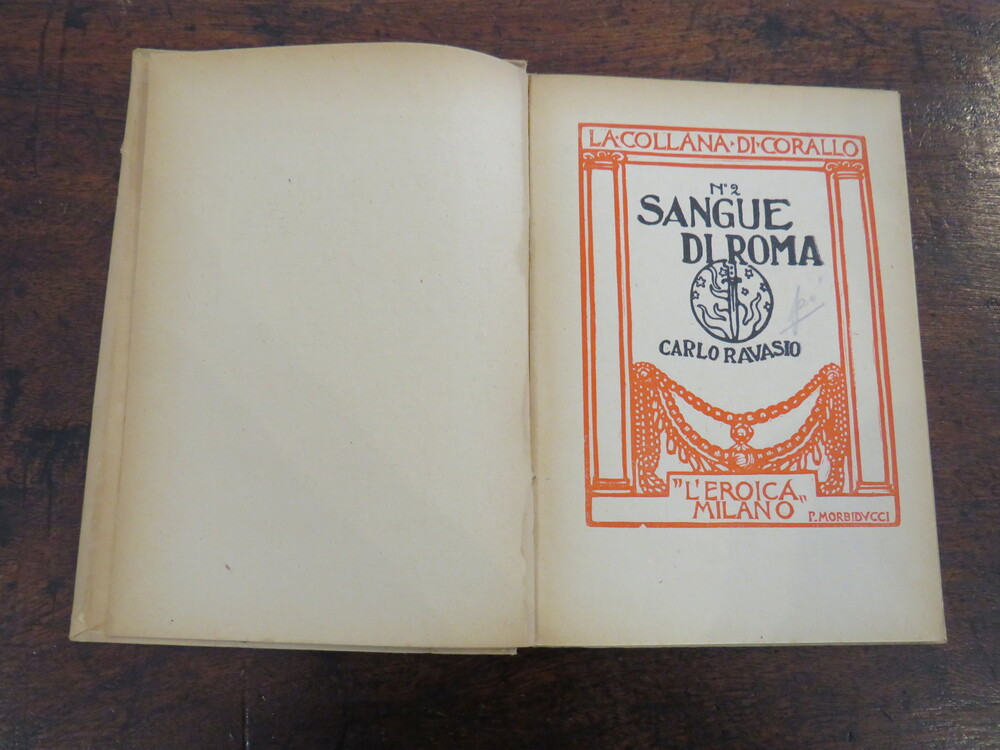 CARLO RAVASIO. Sangue di Roma.