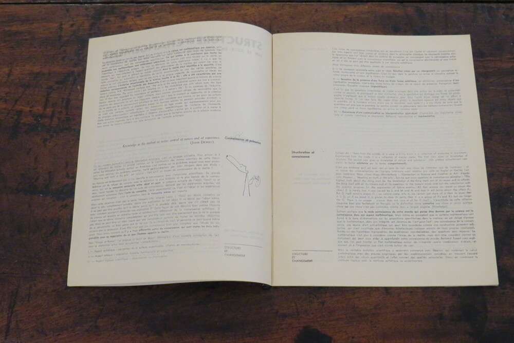 ASGER JORN. Structure et changement. Sur le rôle de l’intelligence dans la création artistique.