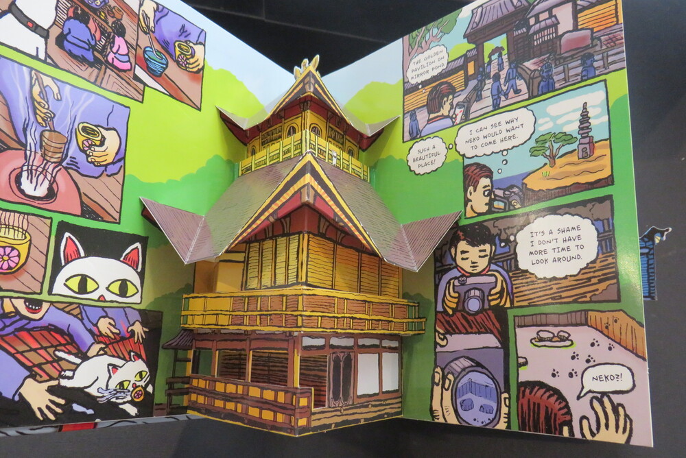 SAM ITA. Japan Pop Up Book. The Comic Adventures of Neko the Cat.