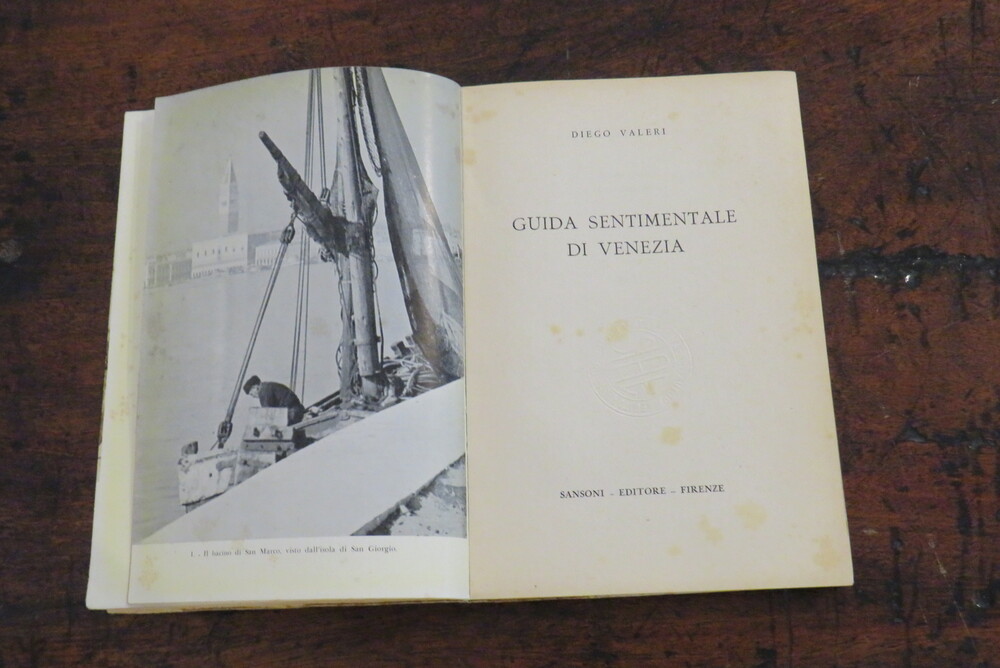 DIEGO VALERI. Guida sentimentale di Venezia.
