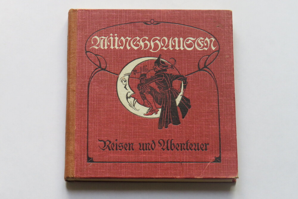 GOTTFRIED AUGUST BURGER. Münchhausen. Reisen und Abenteuer. Fahrten und Abenteuer des Freiherrn von Münchhausen. Deutsch von G. A. Bürger. Bilder und Buchschmuck von Franz Wacik. Text gesichtet von Hans Fraungruber.