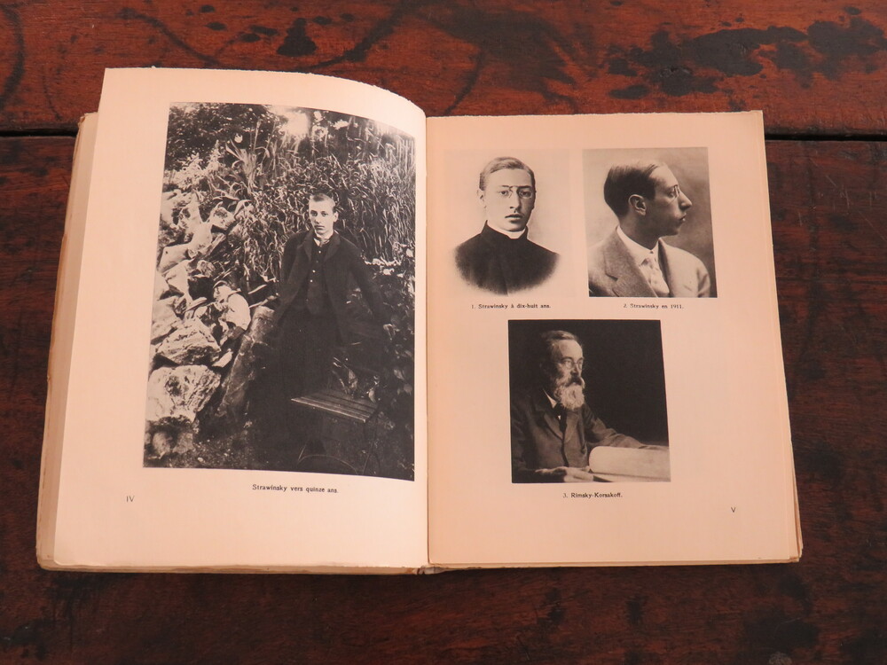 ANDRÉ SCHAEFFNER. Strawinsky.