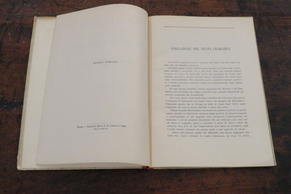 IDA FAGGIANI. Quaderno per l’educazione del senso cromatico.