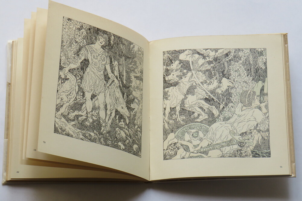 LUDWIG UHLAND. Uhland. Gedichte von Ludwig Uhland. Bilder von Ferdinand Staeger. Texte gesichtet von Hans Fraungruber.