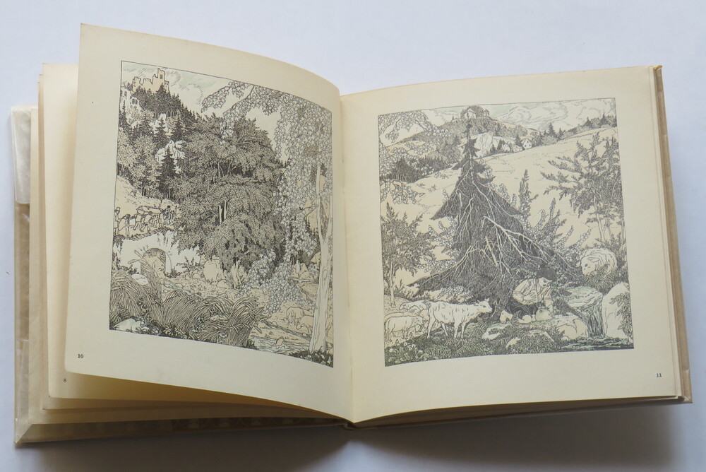 LUDWIG UHLAND. Uhland. Gedichte von Ludwig Uhland. Bilder von Ferdinand Staeger. Texte gesichtet von Hans Fraungruber.