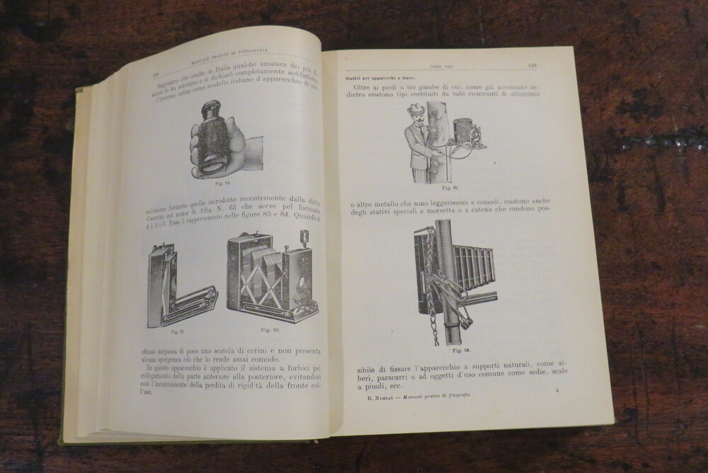 RODOLFO NAMIAS. Enciclopedia fotografica. Manuale pratico completo e Ricettario di Fotografia.