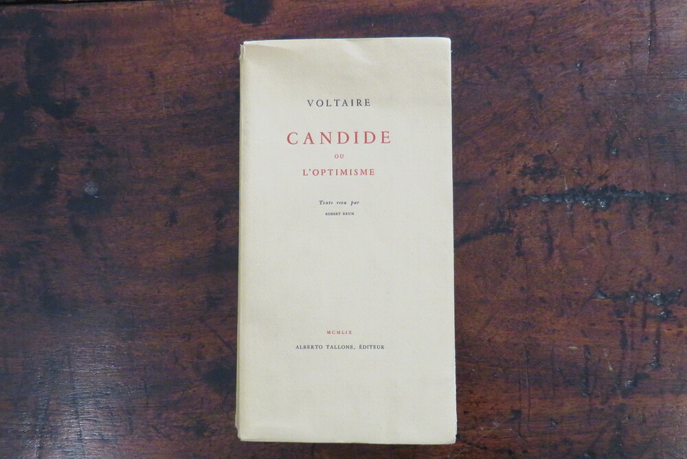 ROBERT BRUN. Voltaire, Candide ou L’Optimisme.